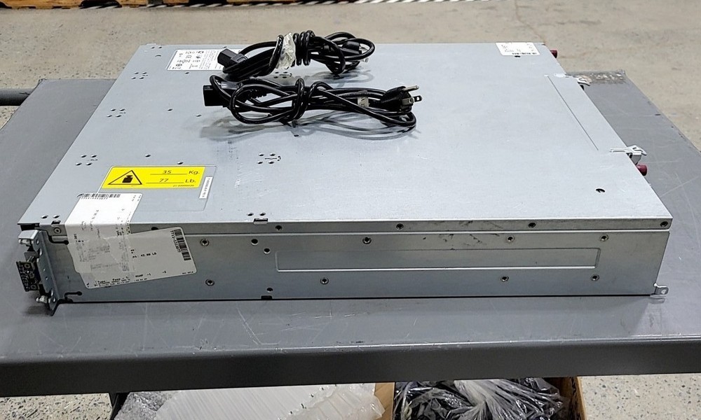 HP P2000 G3 MSA BK830A Dual Controller LFF Storage Array 12-Slot SEE NOTES