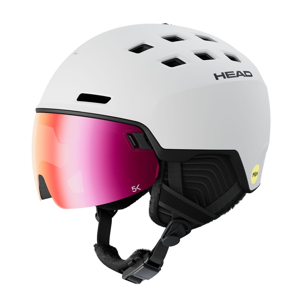 Head Radar 5K MIPS Snow Helmet, White, Medium/Large
