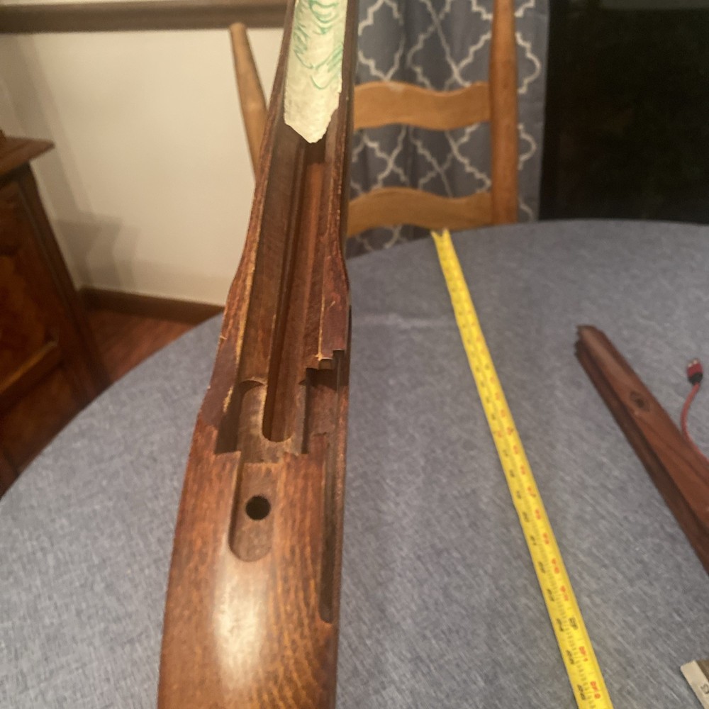 CVA Hawkins Walnut Muzzleloader Stock, 15/16" Barrel Channel.