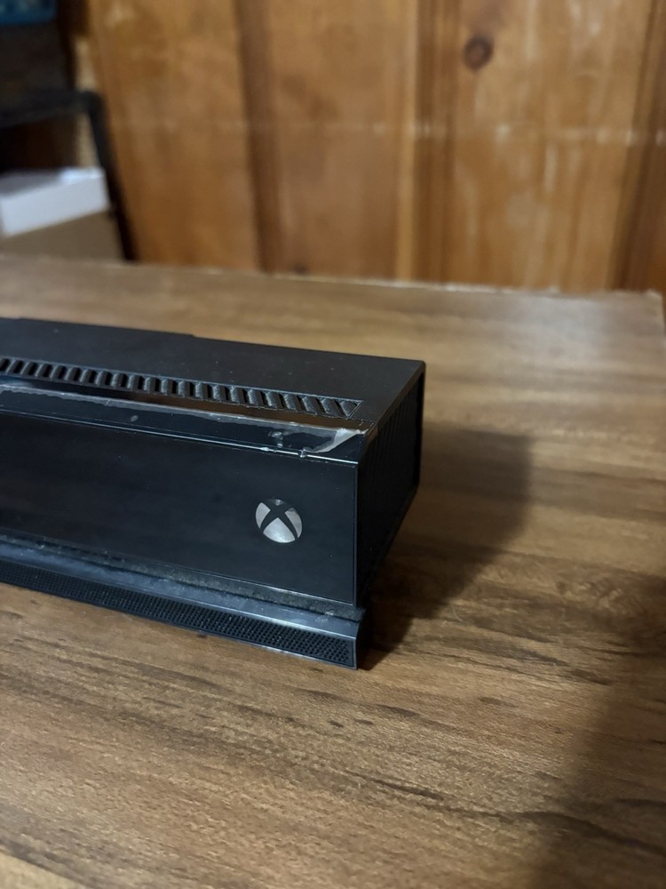 TESTED OEM VGC PLASTIC SOME WHAT PEELING Microsoft Xbox One Kinect Sensor Black