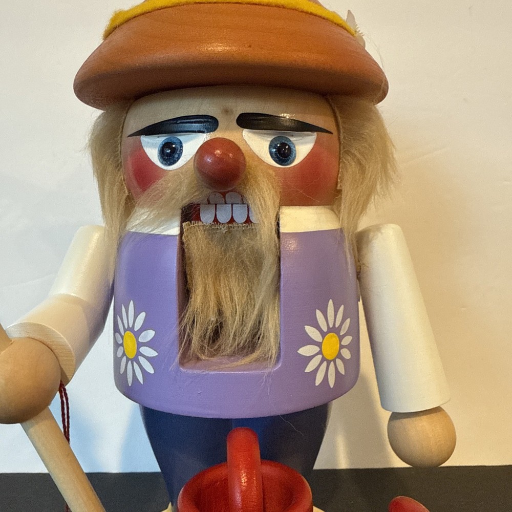 10" Steinbach TROLL GARDENER NUTCRACKER Numbered 6413