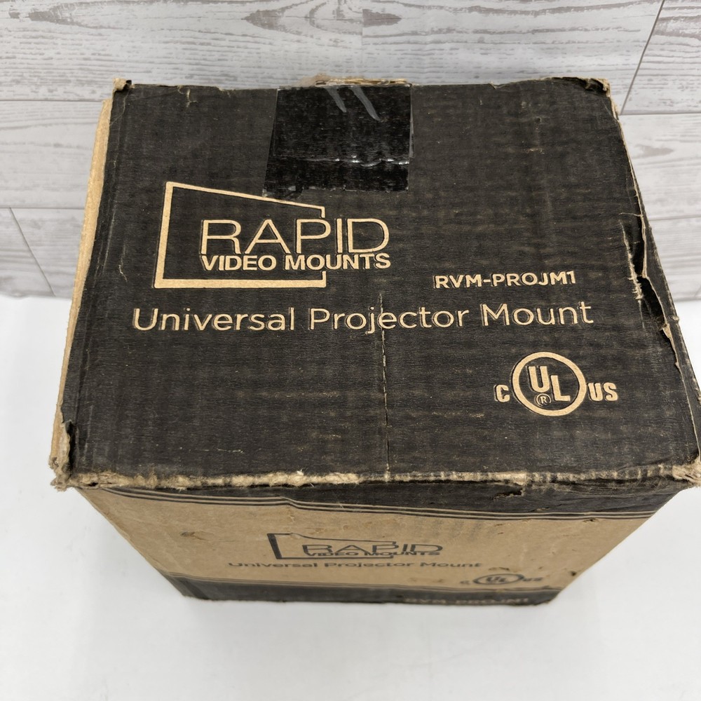 Rapid Video Mounts RVM-PROJM1 Universal Projector Ceiling Mount Open Box