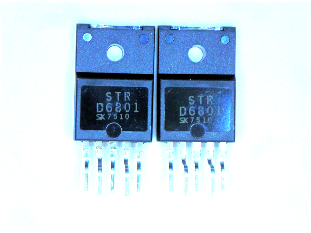 STRD6801 "Original" Sanken Voltage Regulator 2 pcs