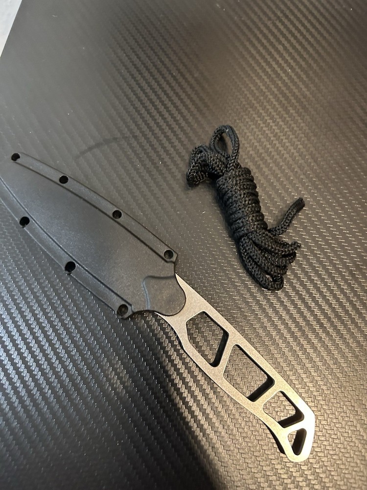 KA-BAR Olean NY Fixed Blade Knife + Skeleton Fixed Blade w/ Sheaths