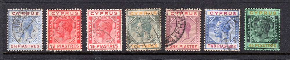 CYPRUS KGV Stamp Lot F