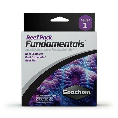 Reef Pack: Fundamentals (3 x 100 ml) - Reef Complete, Carbonate, Reef Plus - Sea