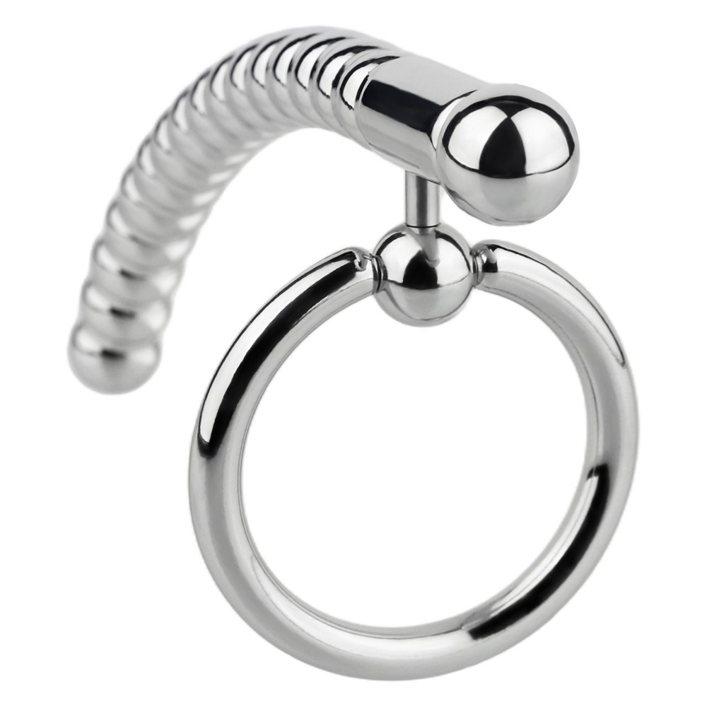 Piercing Penis Plug Urethral Sounding Dilator Solid Penis Stretcher Enhance Men