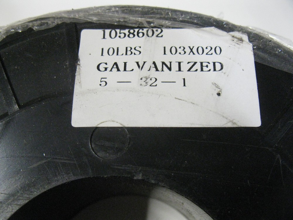 Flat Stitching Wire 10lb Spool 103x020 Galvanised