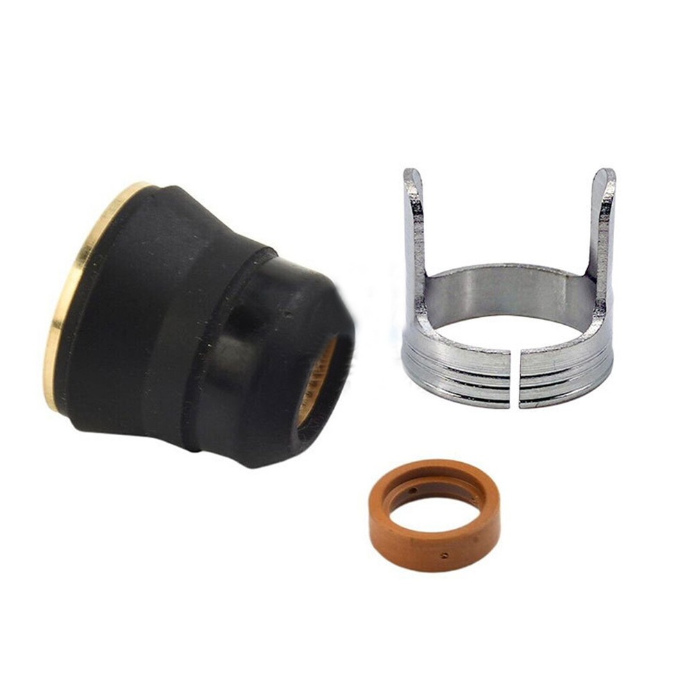Titanium 45A Plasma Cutter Nozzle And Electrode Replacement Kit 13PCS