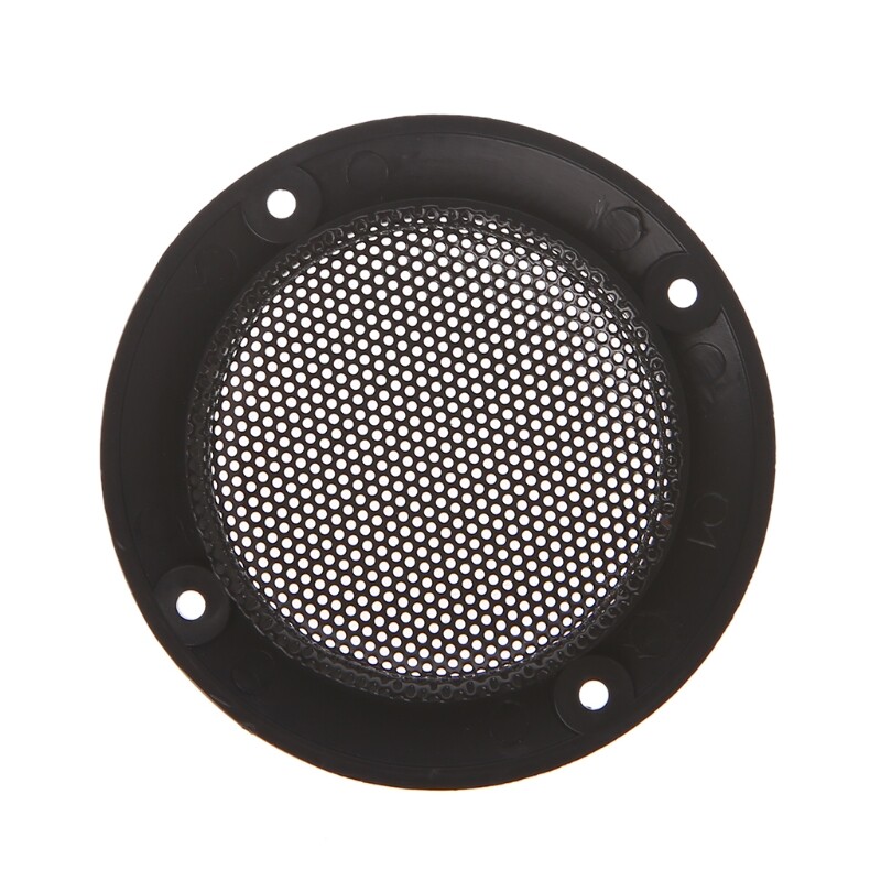 2pcs 2" Speaker Grill Mesh Decorative Circle Woofer Guard Protector Replacement