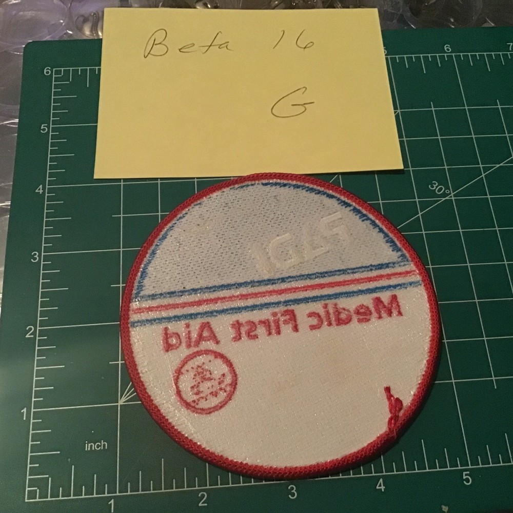 PADI MEDIC FIRST AID PATCH