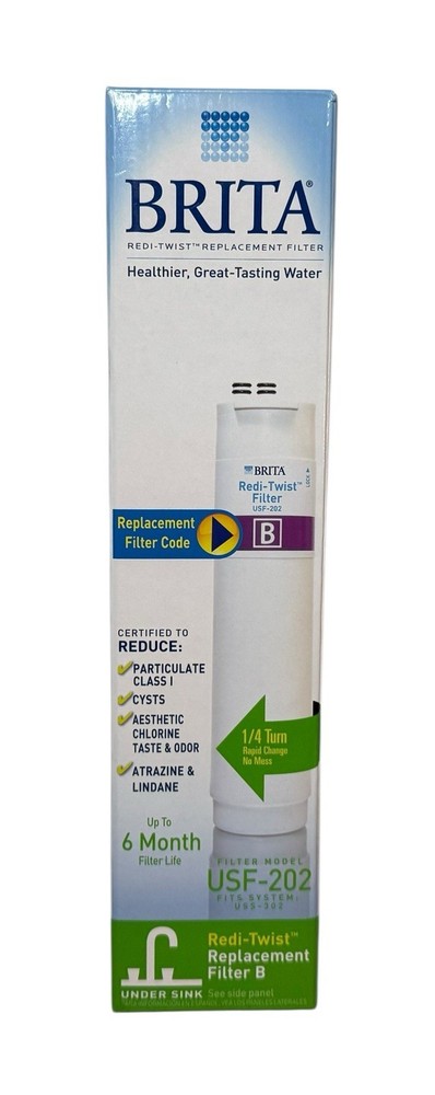 Brita Redi-Twist Under Sink Replacement Filter Model B USF-203