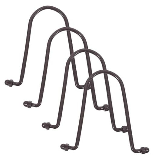 4Pcs Sturdy Rain Chain Hangers Durable Downspout Hooks Gutter Clips for