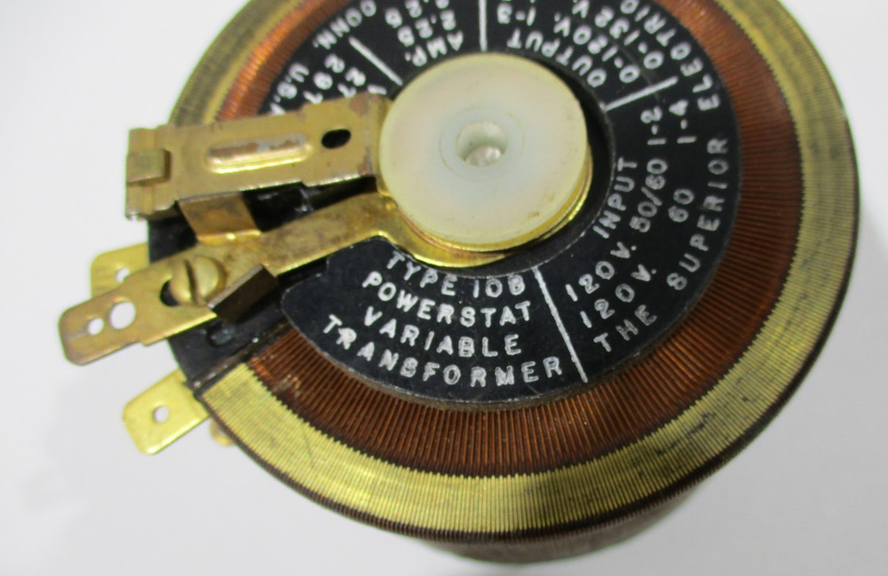 Superior Variac Electric Powerstat 10B Variable Autotransformer