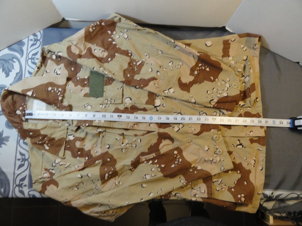 SPECIAL OPERATIONS SF NAVY SEALS DELTA CHOCOLATE CHIP JACKET MEDIUM LONG