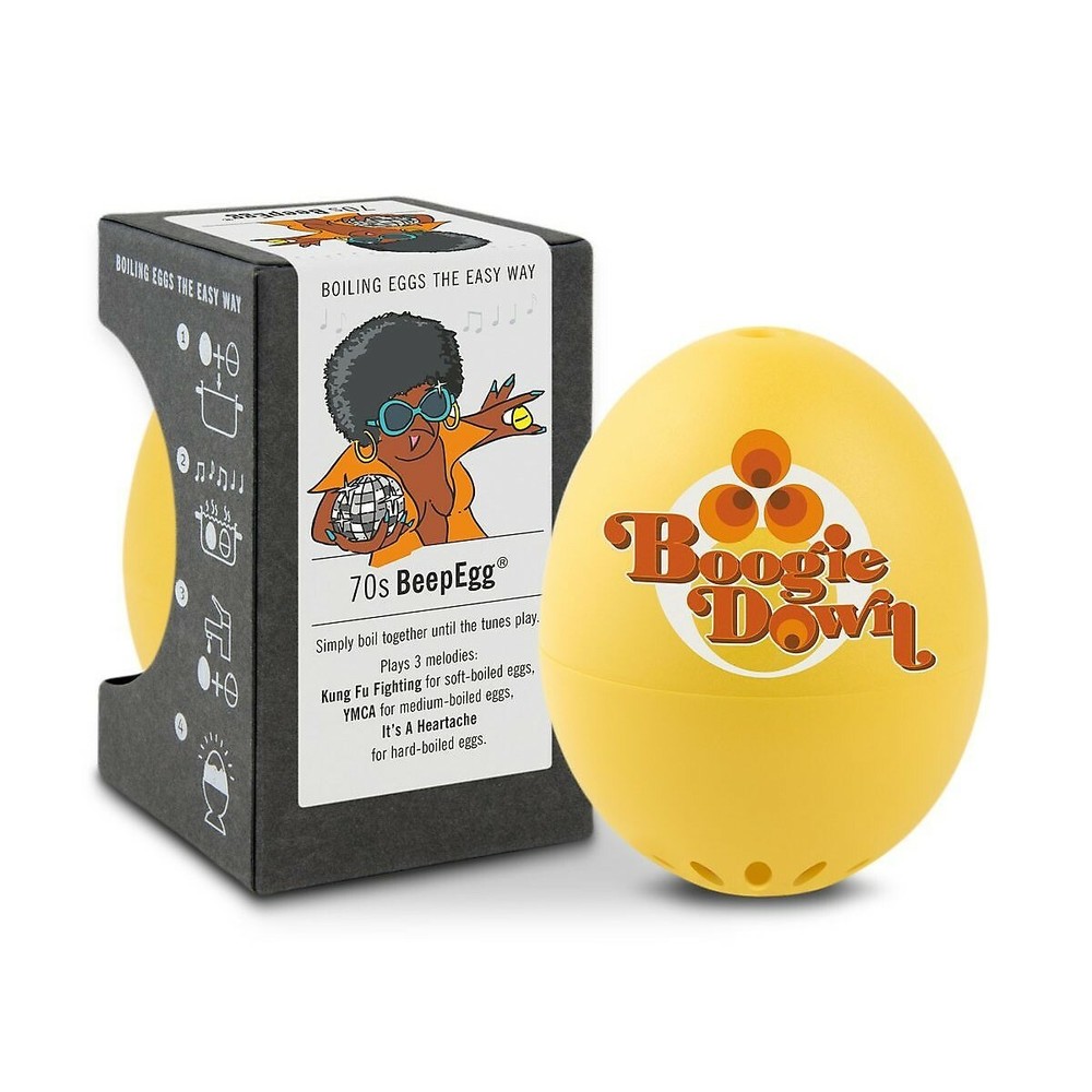 BrainStream BeepEgg Musical / Singing Floating Egg Timer - 70's