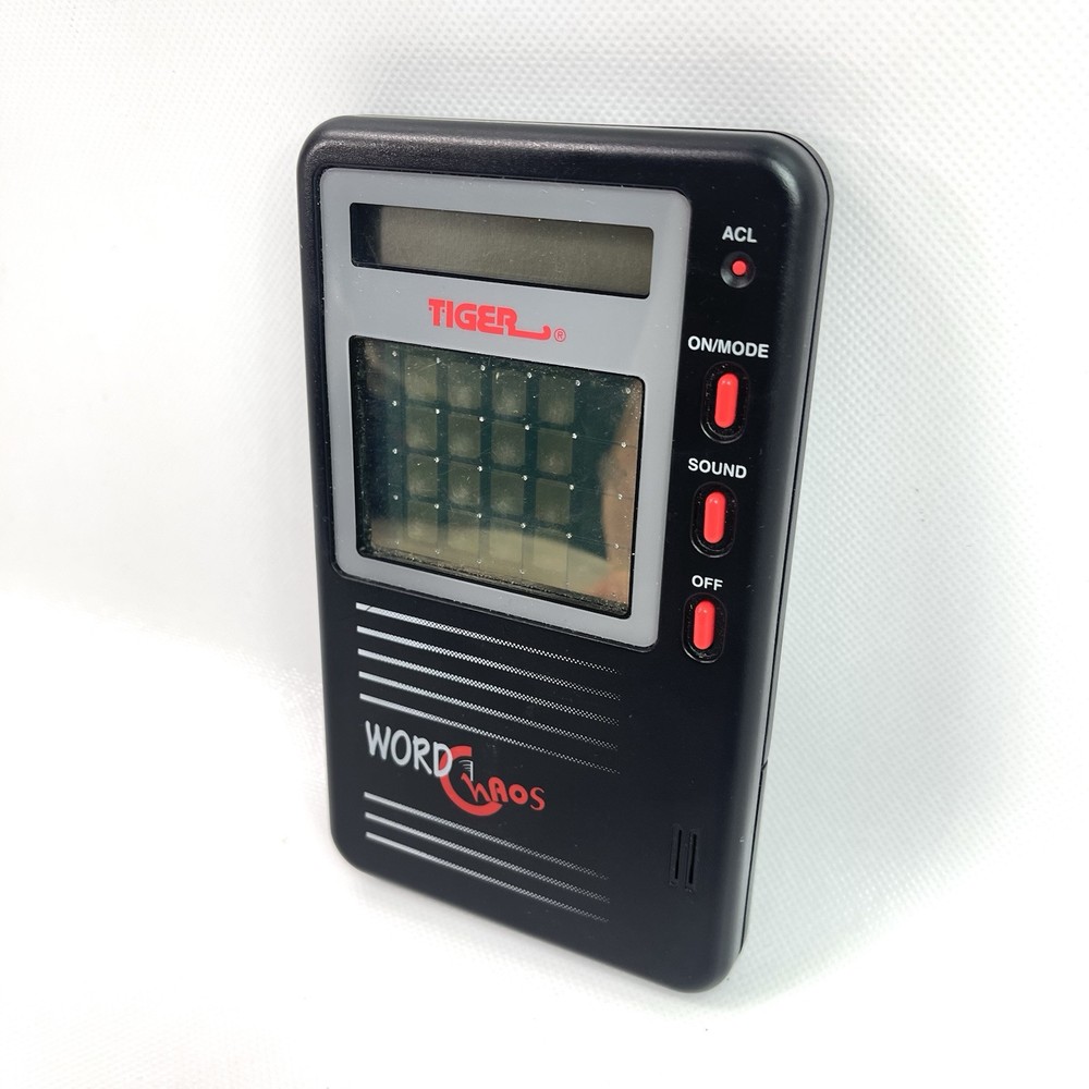 Tiger Electronics Word Chaos Electronic Game