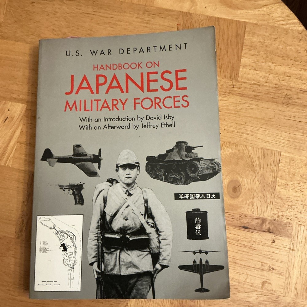 Handbook On Japanese Military Forces Reference Book