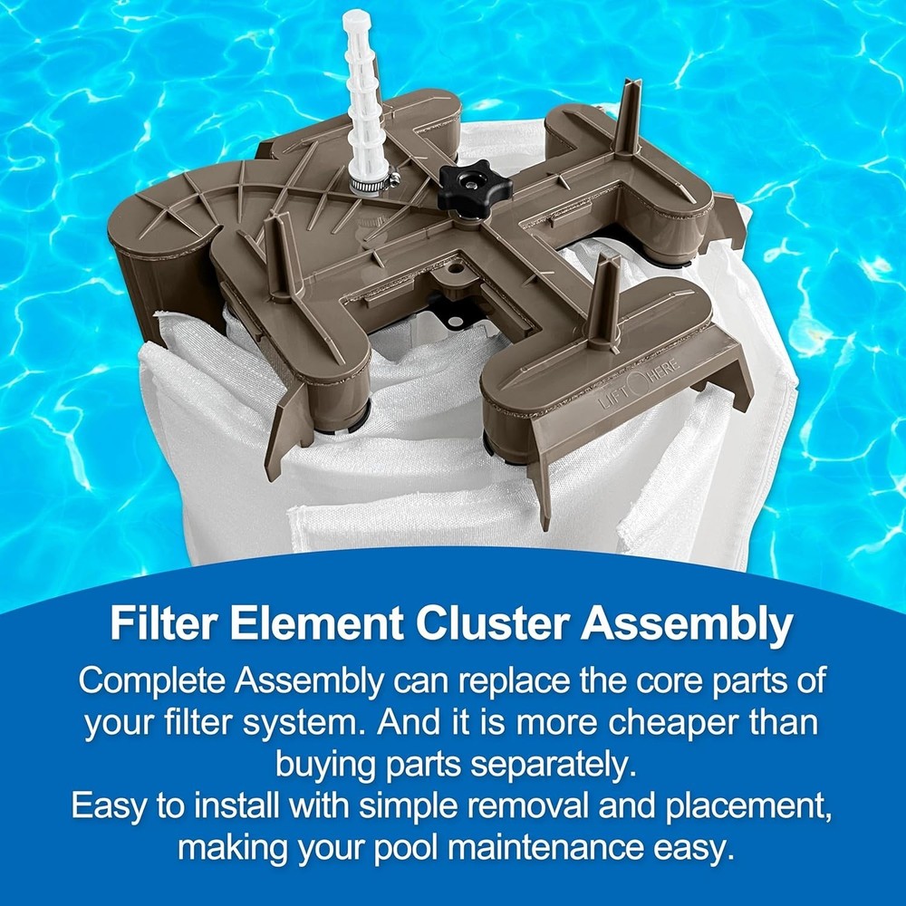 DEX2420DC Filter Element Cluster Assembly Replacement for Hayward 24 sq.ft. Pro-