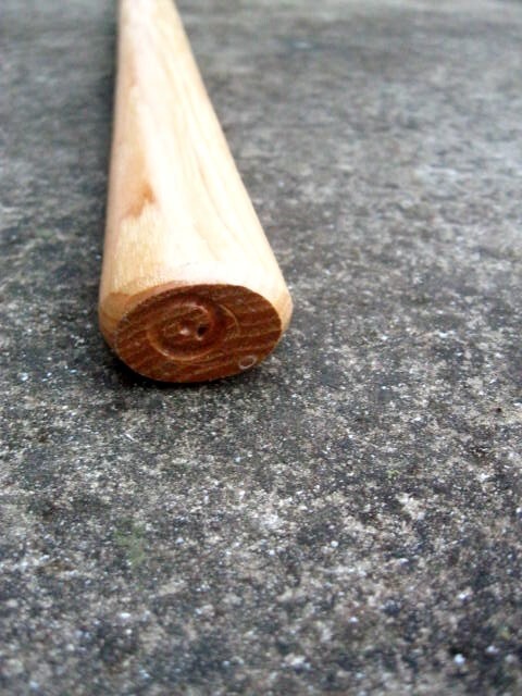 Hickory Off Set Broad Axe Handle 36" long. Made in USA