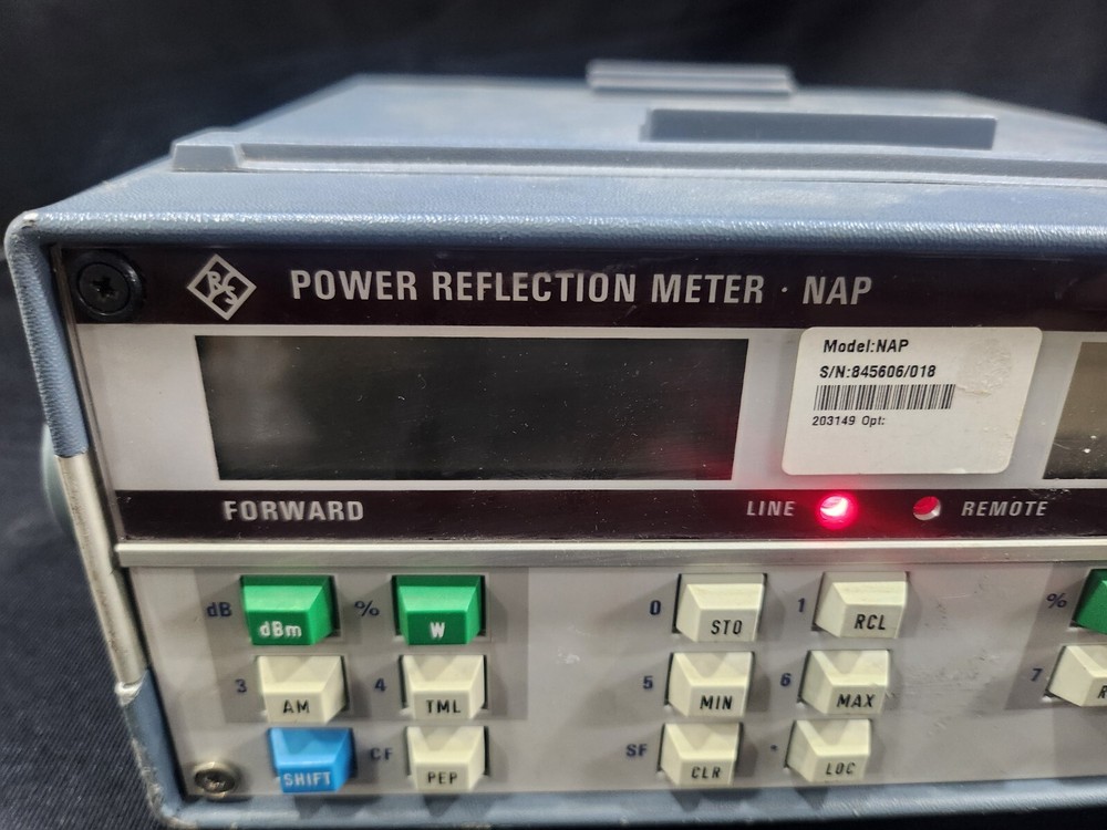 R&S NAP : Power Reflection Meter AS-IS (018)