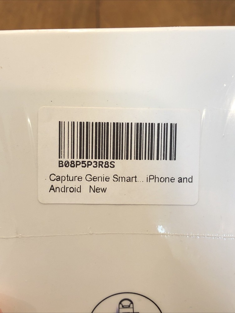 Capture Genie Smart for Iphone and Android - Capture Black New Sealed