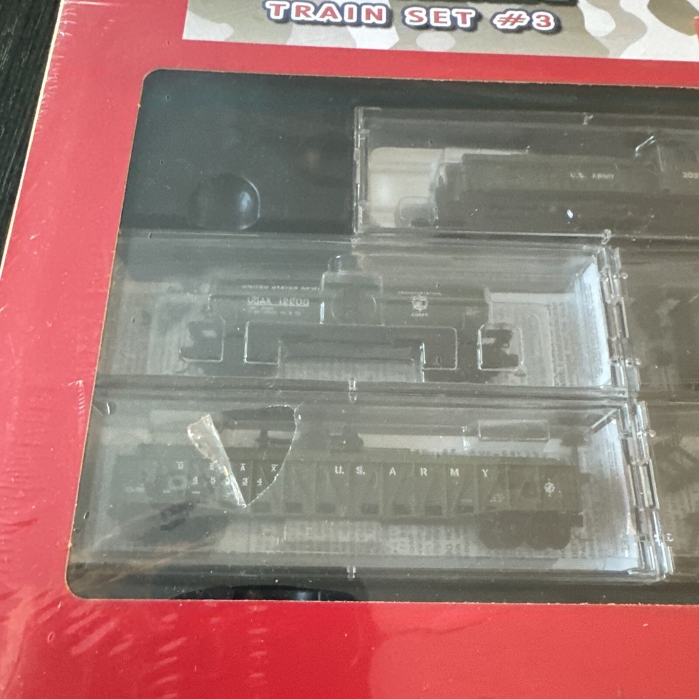 N Micro-trains Special Edition US Army Train Set 3
