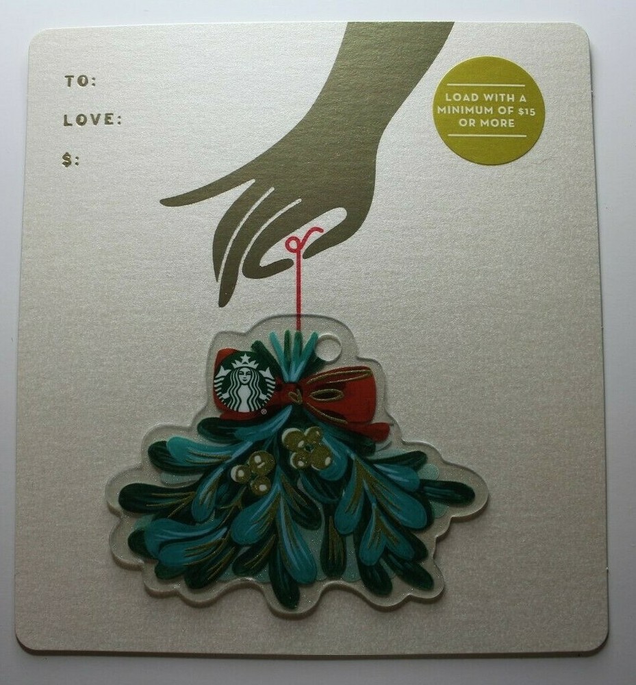 Starbucks Card CN 6157 - Mistletoe 2018