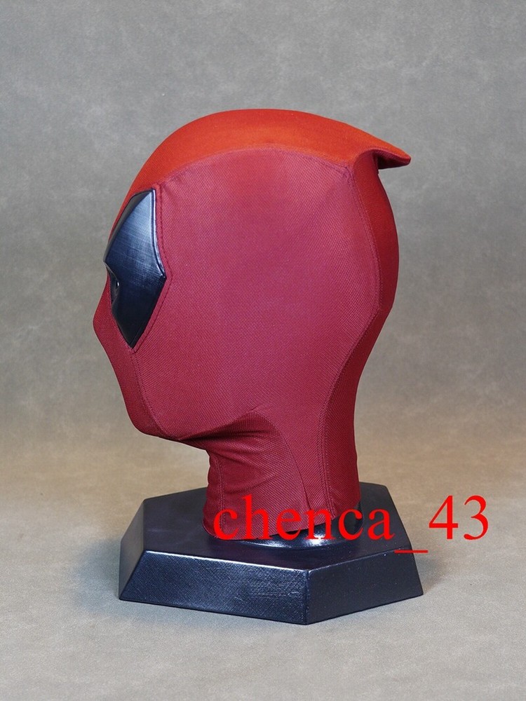 Customize Deadpool Screen Accurate Cosplay Headgear Wearable Mask Prop Faceshell