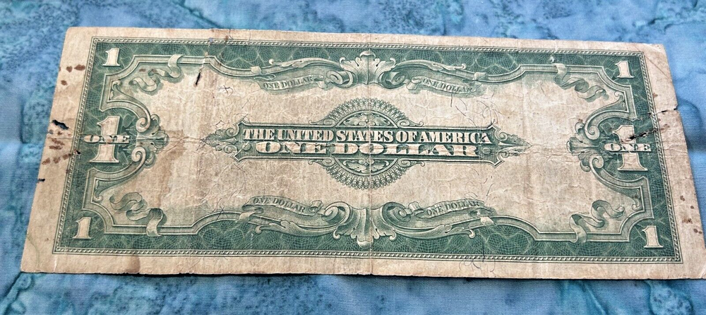 1923 $1 Silver Certificate Large Note Blue Seal