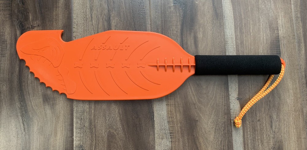 Backwater Paddles Assault Hand Paddle - Orange