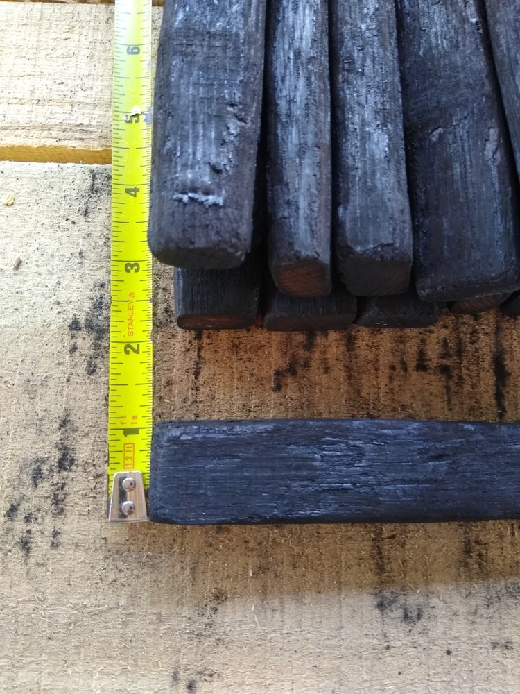 Charred White American Oak Sticks Distilling Moonshine