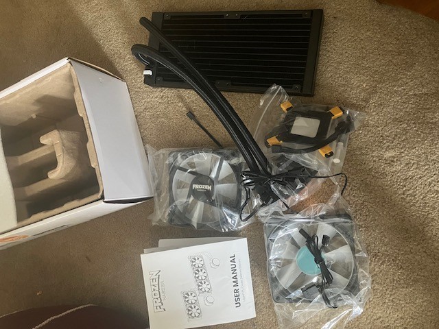Frozen Master 240 Liquid CPU Cooler Black (Used)