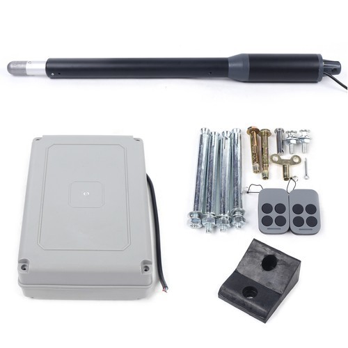 110V Automatic Single Swing Gate Opener Heavy Duty DC Motor W/ Remote Control