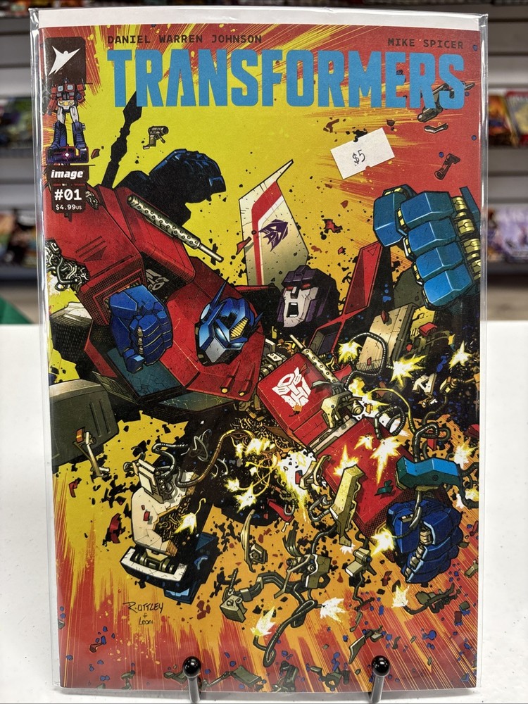 The Transformers #1 Cover D Ryan Ottley (Image Comics 2023)