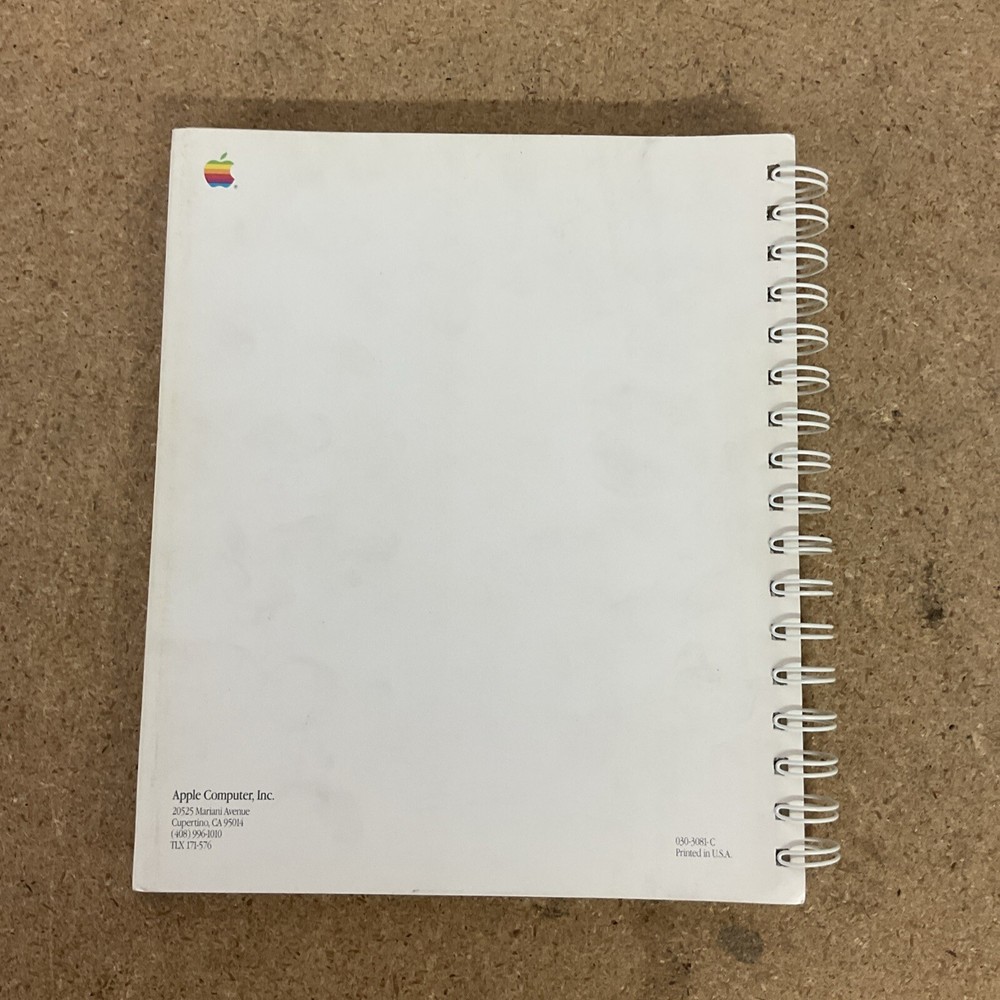 Vintage: Apple Macintosh HyperCard Users Guide Manual