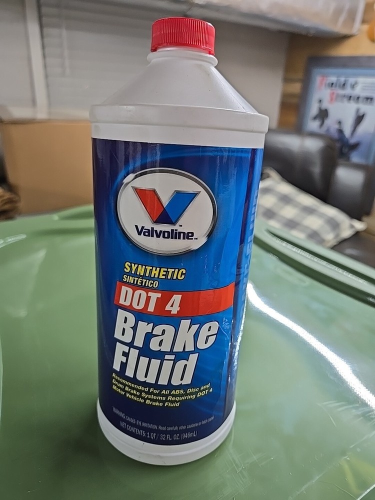 Dot 3 & 4 Brake Fluid, 32-oz.