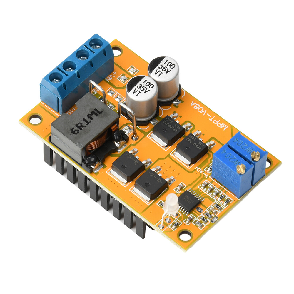 5A 100W MPPT Solar Charging Panel Regulator Controller 9V 12V 24V Auto Switch