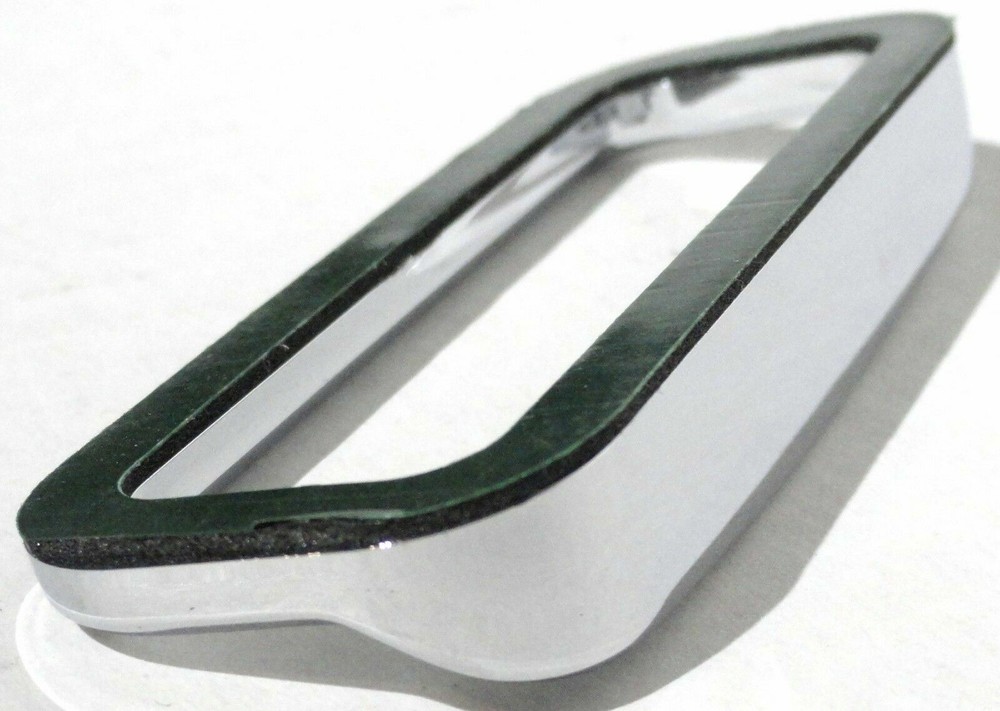 logo emblem bezel visor interior chrome plastic Freightliner Century Class