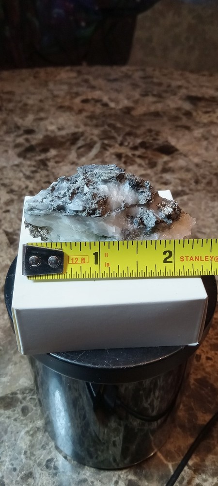 Silver Calcite Mineral from Morocco