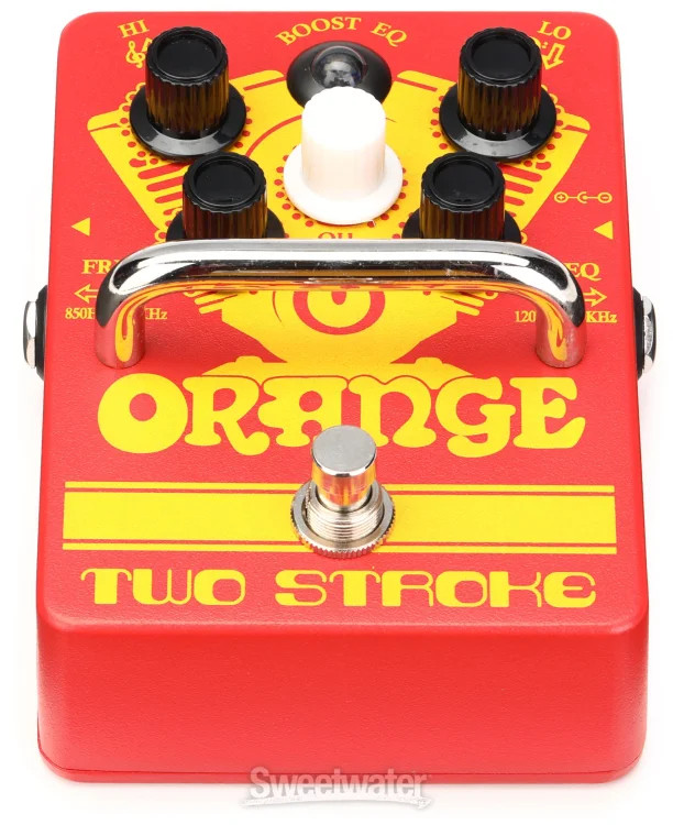 Orange Two Stroke Boost EQ Pedal