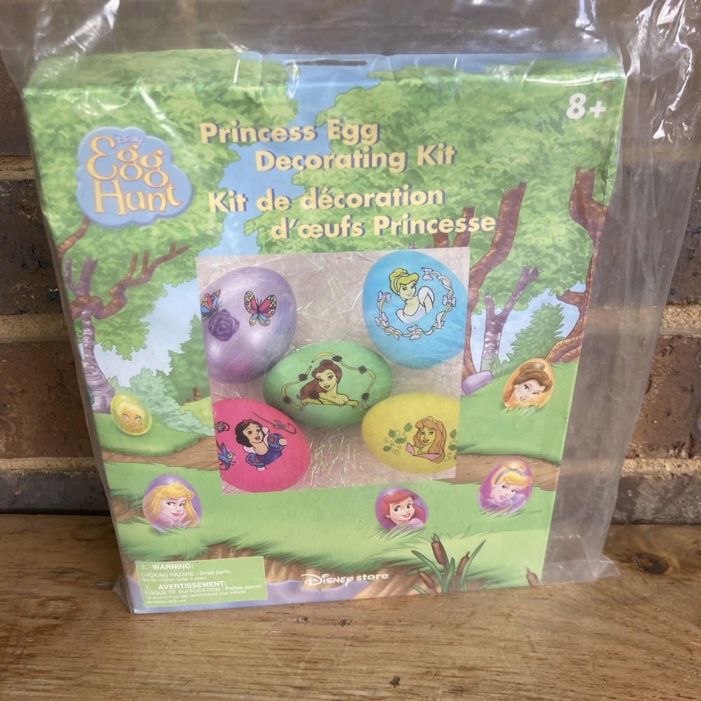 Disney Store Egg Hunt Princess Egg Decorating Kit