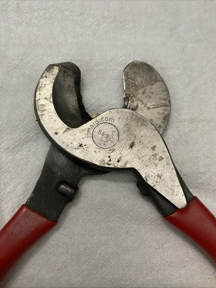 Jonard Tools Cable Cutter HIgh Leverage For Aluminum Copper Red Handle