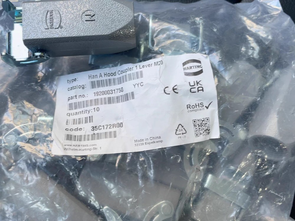10pcs HARTING 19200031750 Connector Housing