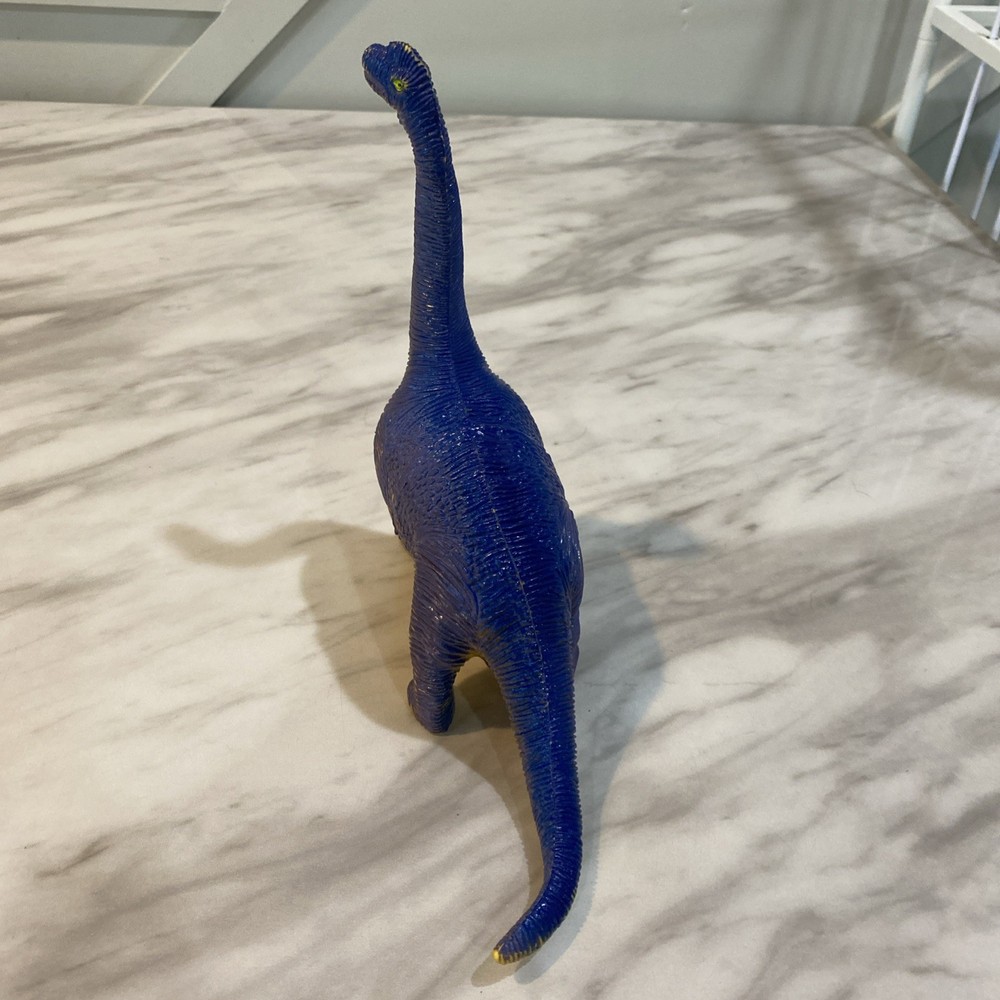 1993 Brachiosaurus Rubber Dinosaur 8" Vintage