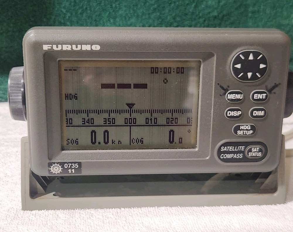 Furuno SC-502 Satellite Compass Display Head Unit Excellent Working Condition!