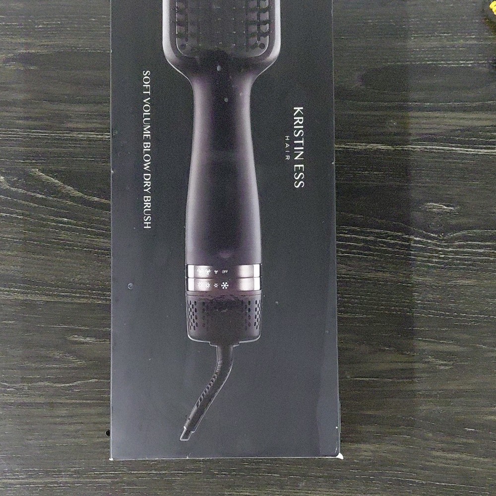 Kristin Ess Brush Dryer Illuminated Ionic Button Ceramic Plate Airflow Control
