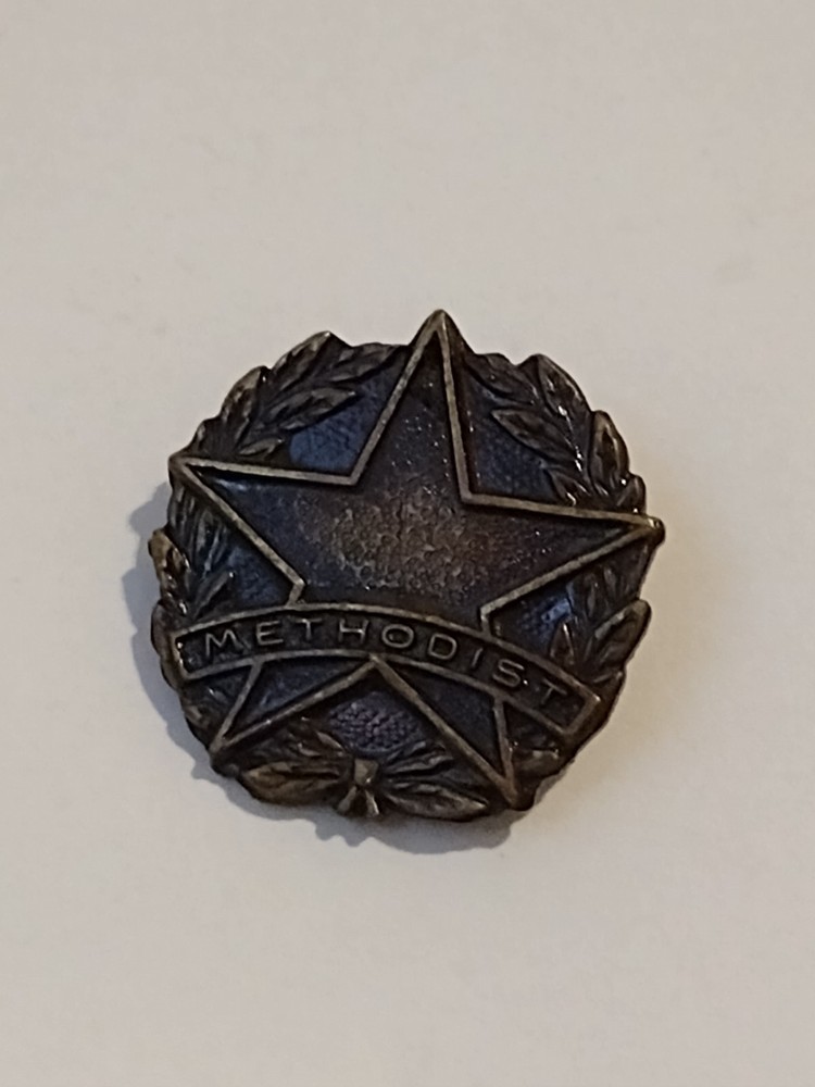 Methodist Religious Vintage Lapel Pin