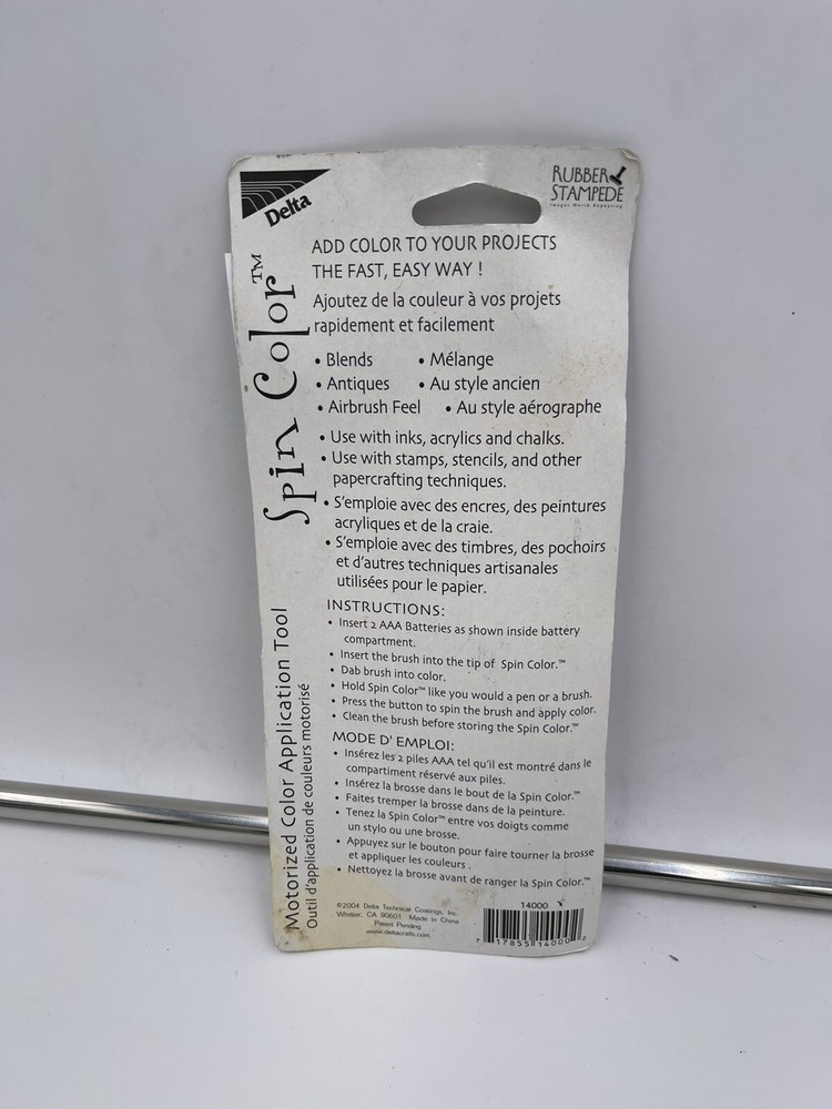 Delta Rubber Stampede Spin Color Motorized Color Application Tool