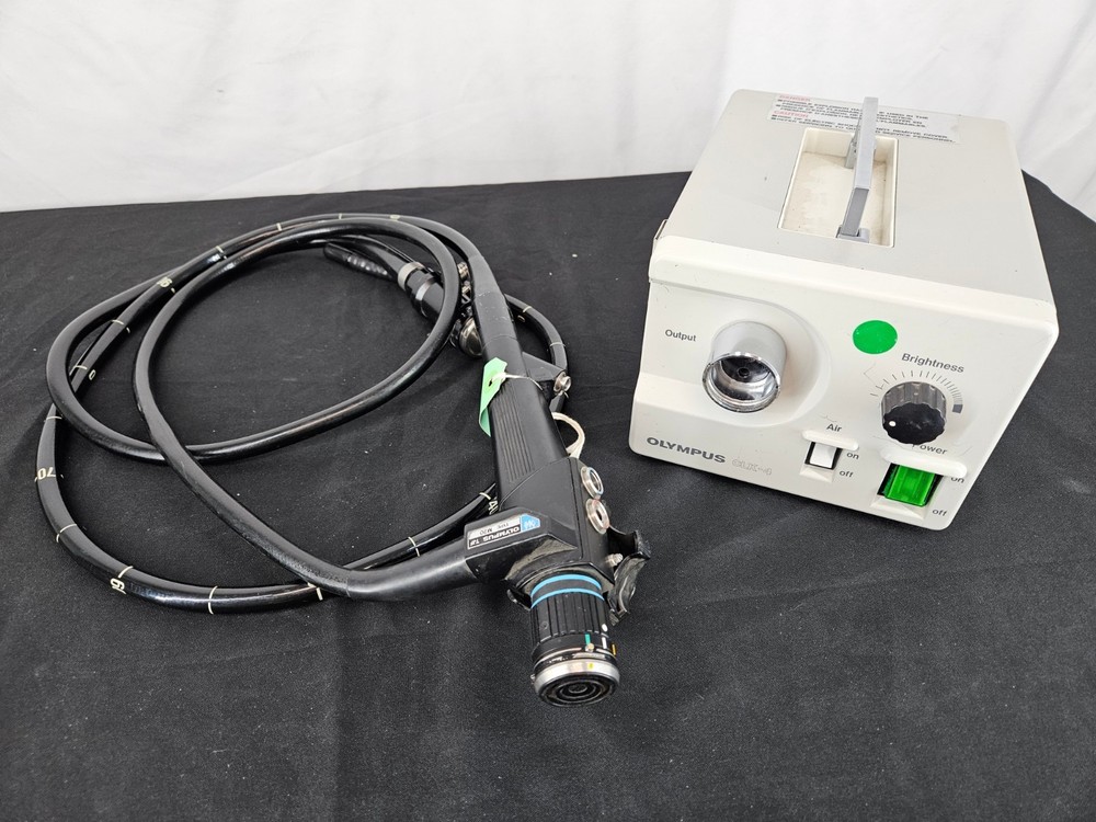 Olympus TJF-M20 duodenoscope and CLK-4 Light Source,.